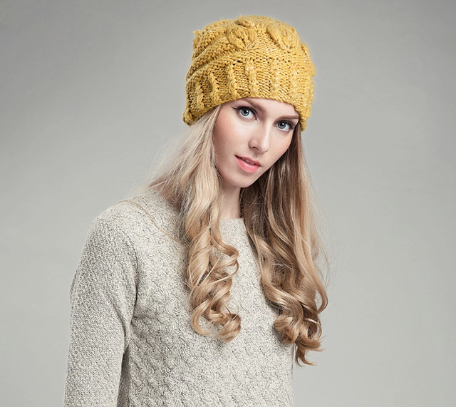 秋冬保暖又時髦，一頂針織帽就足夠！