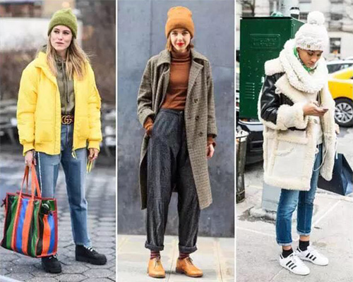 冬天穿大衣戴上這3款帽子，想不美都難！